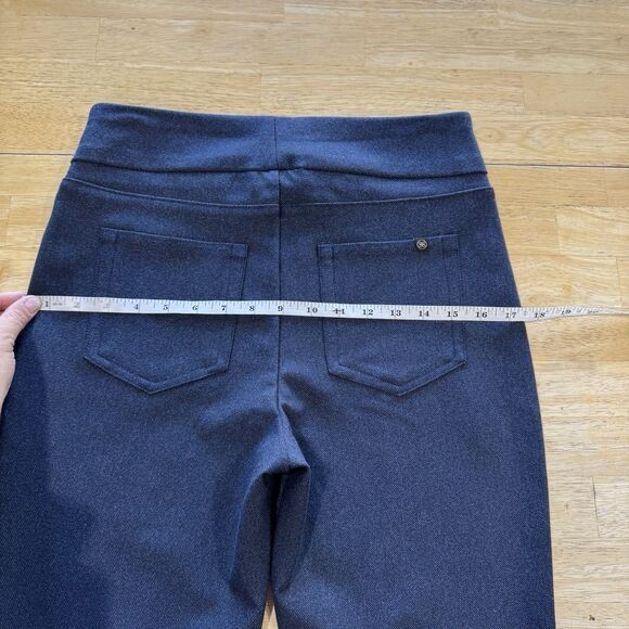 Honeylove EverReady Ponte Pant Medium Stormy Blue Casual Pull-On Slimming New - Picture 9 of 11